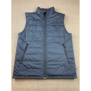 The North Face Men's Medium Navy Blue Puffer Vest Jacket